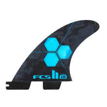 Load image into Gallery viewer, FCS II AL MERRICK TRI FINS - CYAN
