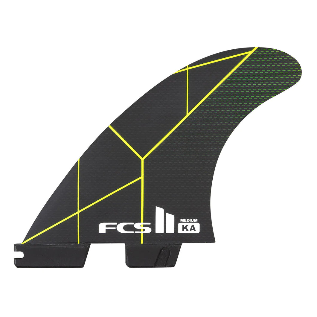 FCS II KOLOHE ANDINO TRI FINS - BLACK/ACID