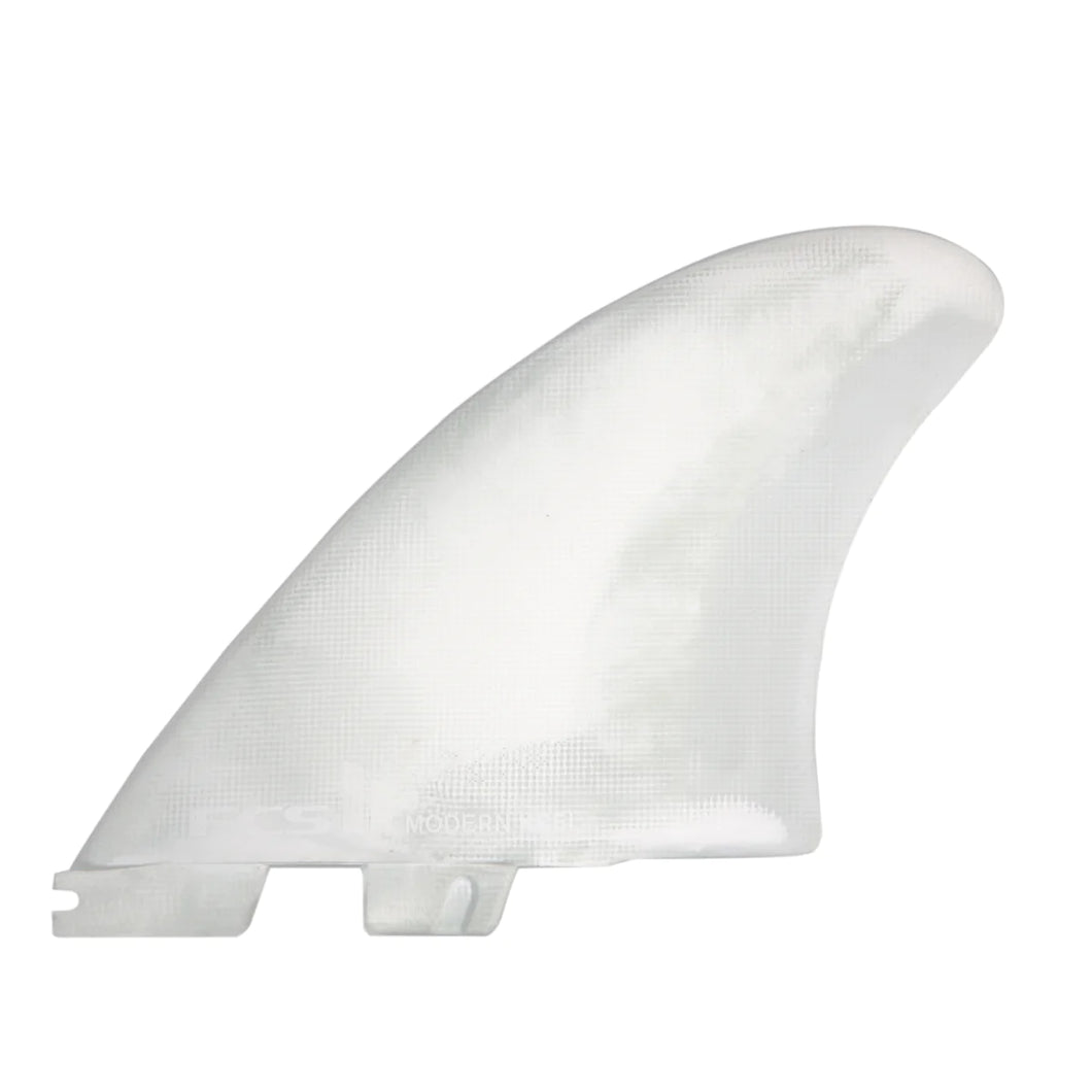 FCS II MODERN KEEL PC AirCore TWIN FINS - WHITE