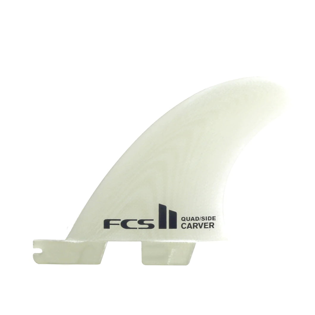 FCS II CARVER PG SIDE BYTE FINS - CLEAR