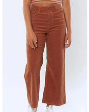 Load image into Gallery viewer, POPPY WOVEN CORD PANT - HENNA
