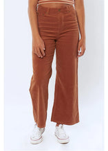 Load image into Gallery viewer, POPPY WOVEN CORD PANT - HENNA
