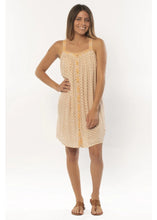 Load image into Gallery viewer, MYLA WOVEN TANK DRESS - Sea Salt
