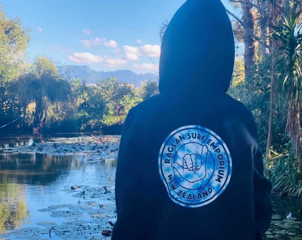 RSE SHAKA KIDS HOOD - NAVY