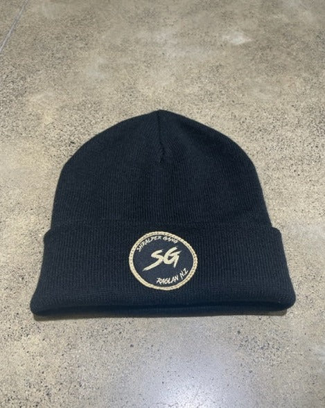 SG CIRCLE BEANIE - BLACK
