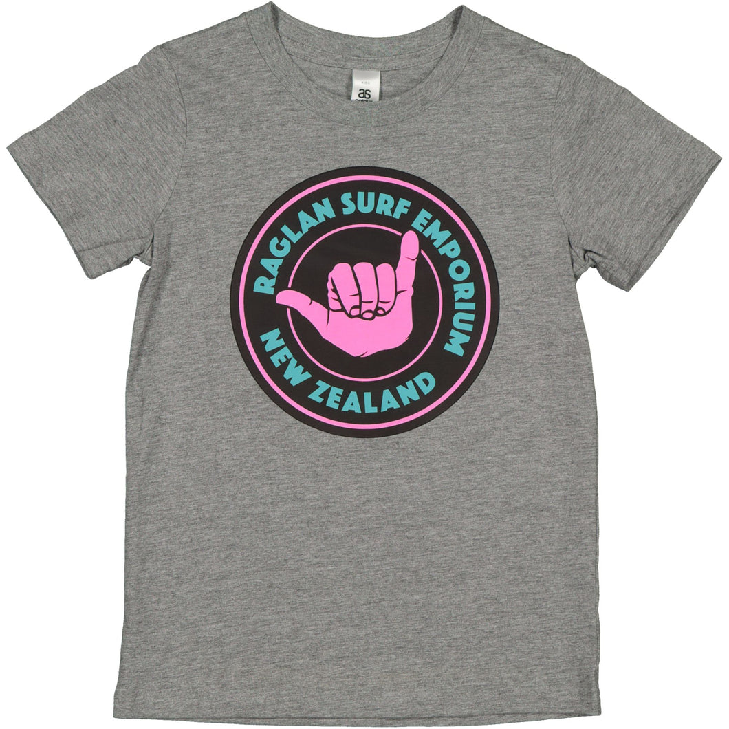 RSE SHAKA KIDS TEE - GREY