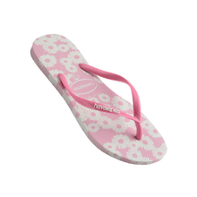 Load image into Gallery viewer, Havaianas Kids Slim Daisy Flip Flops
