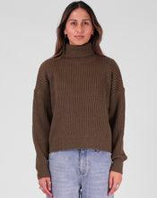 Load image into Gallery viewer, TURTLE KNIT - OLIVE
