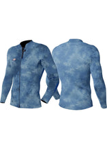 Load image into Gallery viewer, SOLID SETS 2MM FRONT ZIP JACKET - TIE DYE
