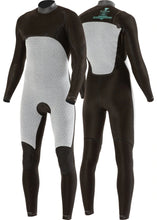 Load image into Gallery viewer, VISSLA 7 SEAS 3-2 CHEST ZIP FULL SUIT - BLACK
