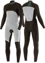 Load image into Gallery viewer, VISSLA 7 SEAS 4-3 CHEST ZIP FULL SUIT - CHARCOAL 2
