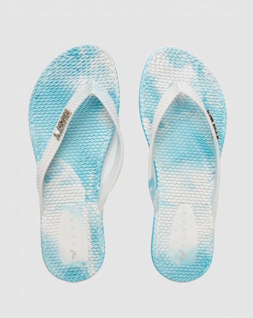 RUSTY SPLAT FLIPPIN THONG GIRLS - Blue