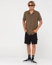 Load image into Gallery viewer, RAZOR BLADE SHORT SLEEVE RAYON SHIRT
