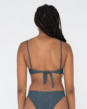 Load image into Gallery viewer, TROPICA BALCONETTE TIE BIKINI TOP - Dusty Teal
