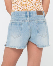 Load image into Gallery viewer, PENNY KICK FLARE DENIM SHORT GIRLS
