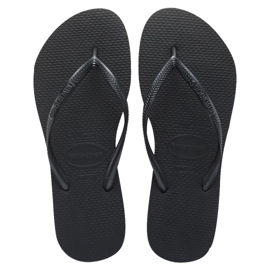 HAVAIANAS SLIM Black Raglan Surf Emporium