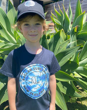 Load image into Gallery viewer, RSE SHAKA KIDS TEE - NAVY
