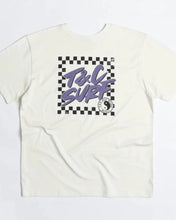 Load image into Gallery viewer, BOYS BOARDER CHECK TEE - BONE
