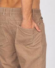 Load image into Gallery viewer, Rifts 5 Pocket Straight Fit Cord Pant - Latte

