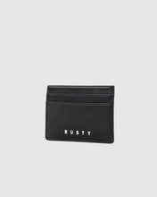 Load image into Gallery viewer, GRACE LEATHER CARD HOLDER - BLACK
