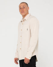 Load image into Gallery viewer, Overtone long sleeve linen shirt - Ecru
