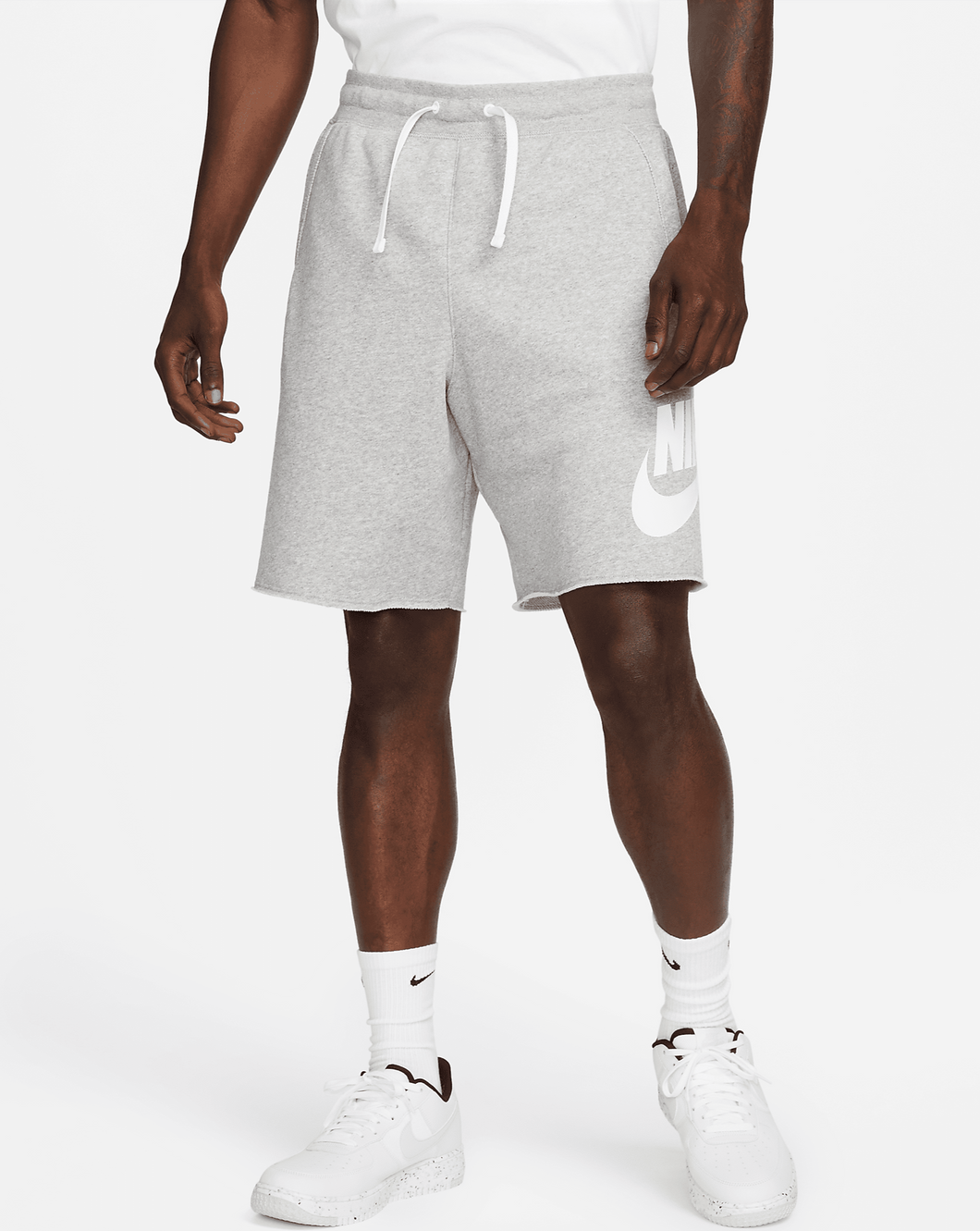 Nike Club Alumni Men's French Terry Shorts - Grey