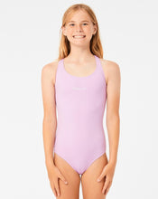 Load image into Gallery viewer, LUXE RIB ONE PIECE GIRL - Violet
