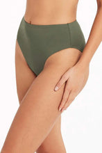 Load image into Gallery viewer, ESSENTIAL RETRO HIGH WAIST PANT - KHAKI
