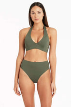 Load image into Gallery viewer, ESSENTIAL RETRO HIGH WAIST PANT - KHAKI
