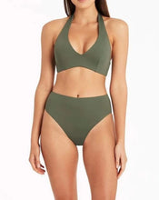 Load image into Gallery viewer, ESSENTIAL RETRO HIGH WAIST PANT - KHAKI
