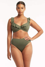 Load image into Gallery viewer, ESSENTIAL RETRO HIGH WAIST PANT - KHAKI
