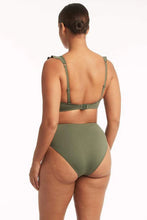 Load image into Gallery viewer, ESSENTIAL RETRO HIGH WAIST PANT - KHAKI
