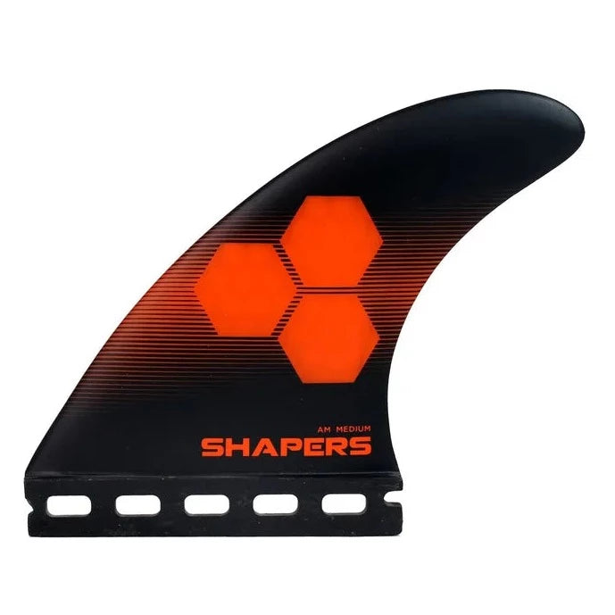 SHAPERS AM1 CORELITE MEDIUM 3-FIN SINGLE TAB