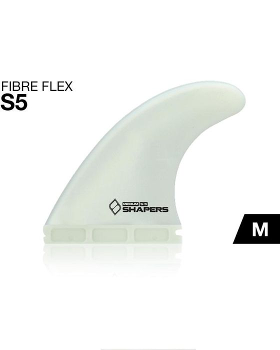 SHAPERS S5 MEDIUM FIBRE FLEX 3 FIN SINGLE TAB