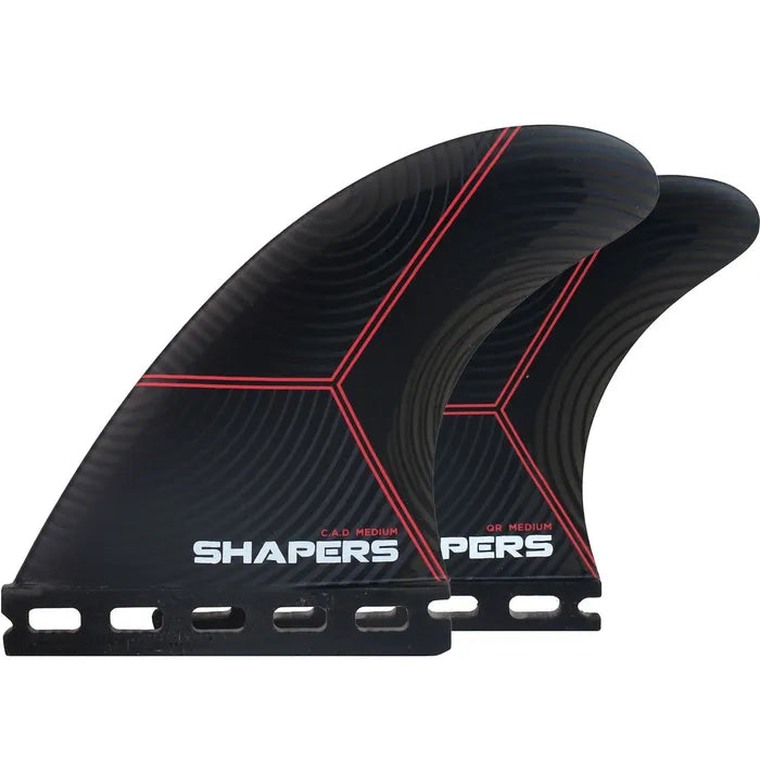 SHAPERS C.A.D MEDIUM 3-FIN SINGLE TAB BASE