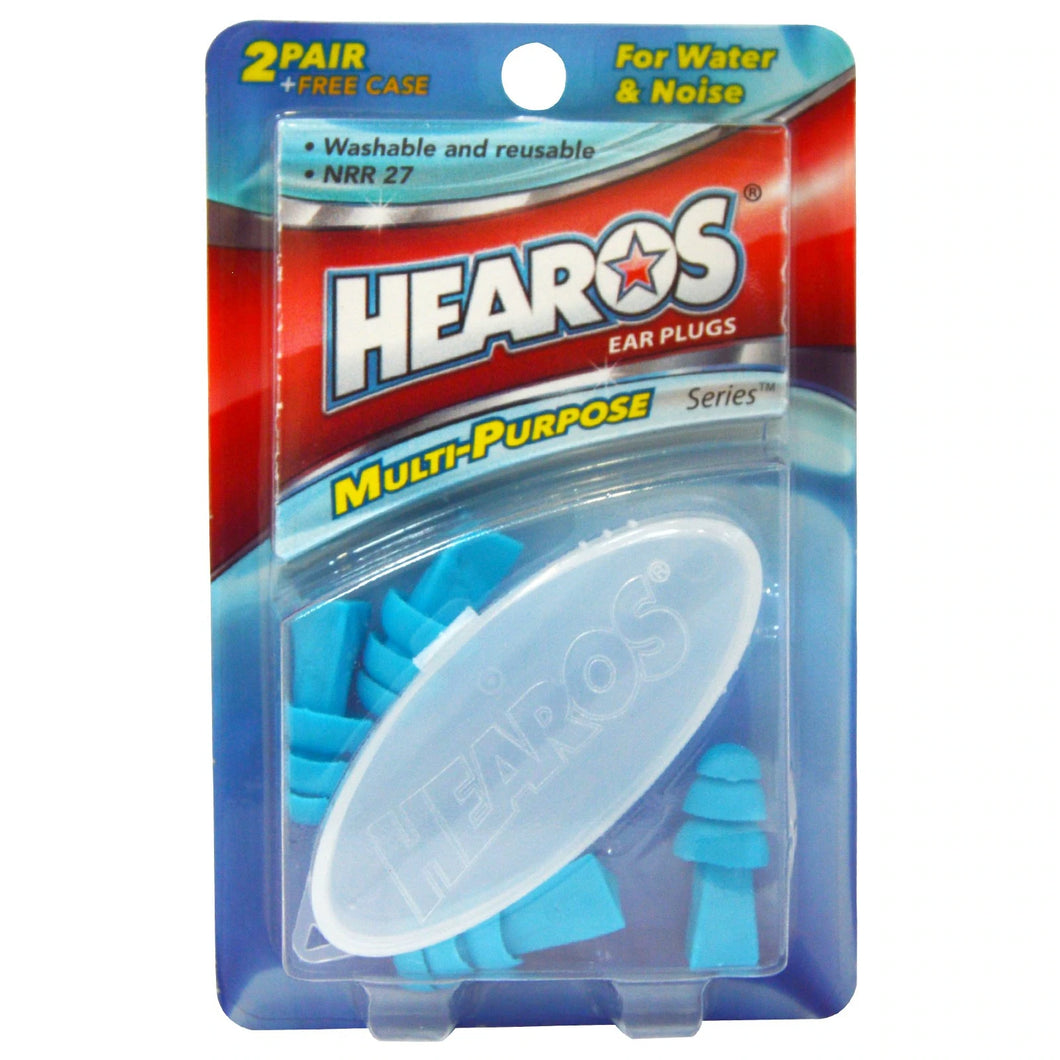 HEAROS MULTI-PURPOSE EAR PLUGS 2PR