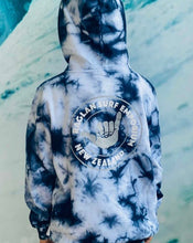 Load image into Gallery viewer, RSE SHAKA KIDS HOOD - TIE DYE NAVY/WHITE

