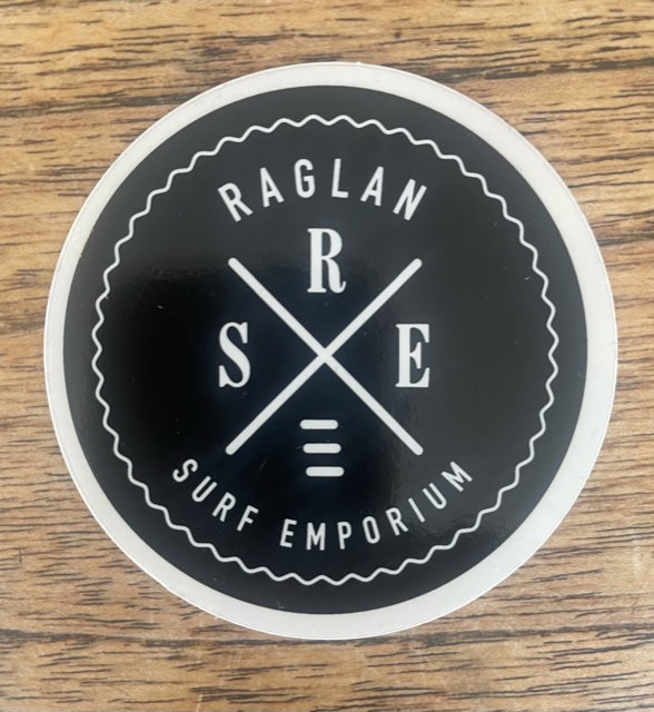 Small RSE X Stamp Black Sticker