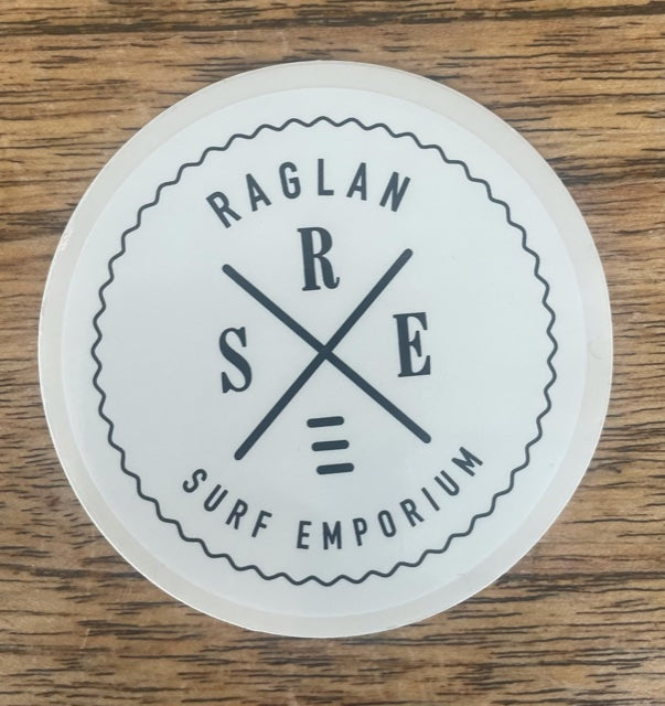 Small RSE X Stamp White Sticker