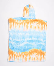 Load image into Gallery viewer, HOODED PRINT TOWEL BOY - Blue/White
