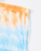 Load image into Gallery viewer, HOODED PRINT TOWEL BOY - Blue/White
