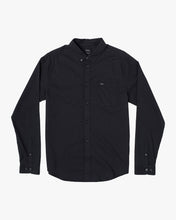 Load image into Gallery viewer, THAT&#39;LL DO STRETCH LONG SLEEVE SHIRT - Black
