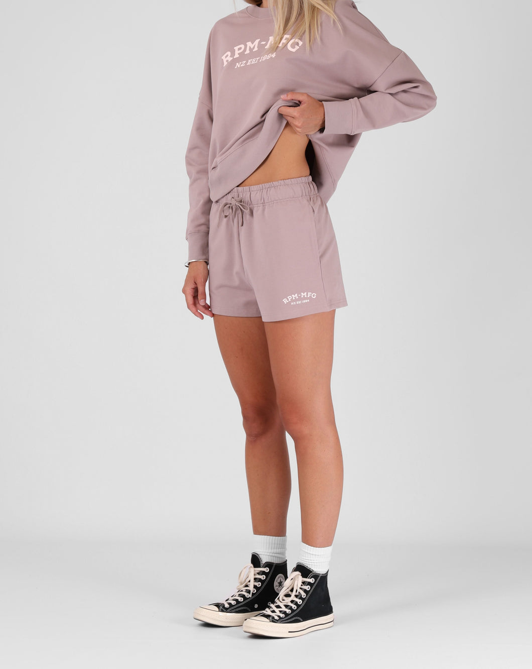 Track Short - Dark Mauve