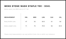 Load image into Gallery viewer, RSE STONE WASH TEE - BLACK STONE
