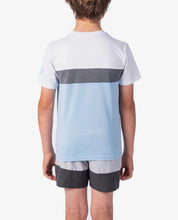 Load image into Gallery viewer, BOYS UNDERLINE PANEL SS RASH
