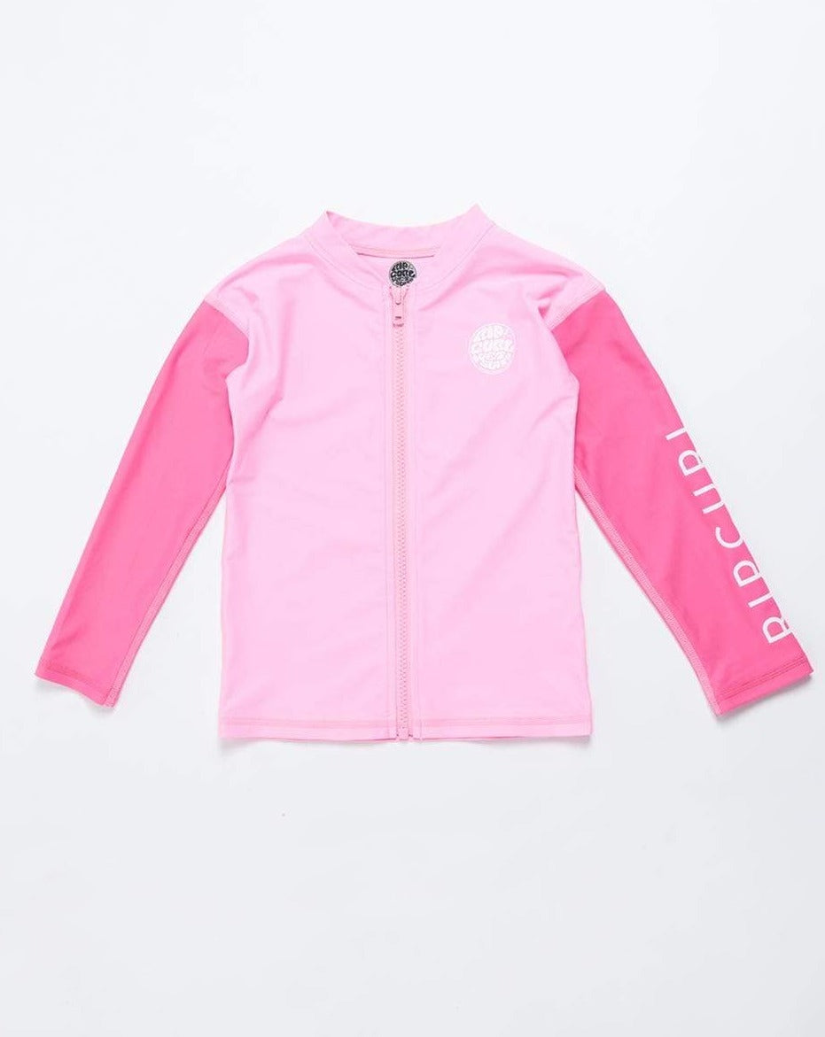 GROM LS ZIP THRU UV TEE