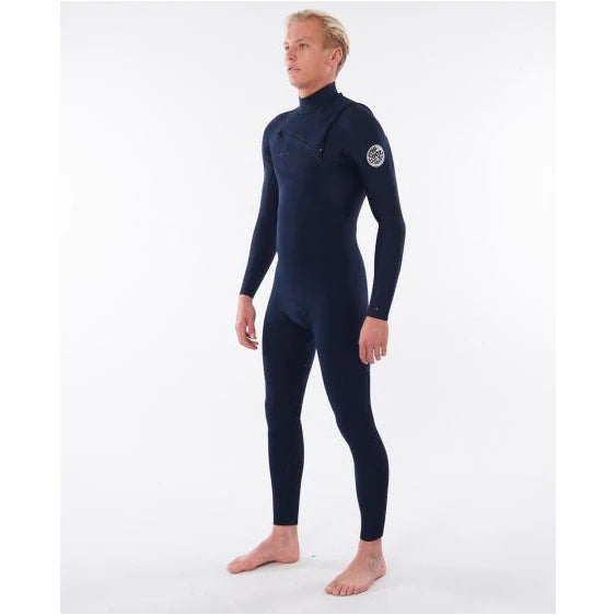 RIP CURL DAWN PATROL 3-2 CHEST ZIP STEAMER - Navy